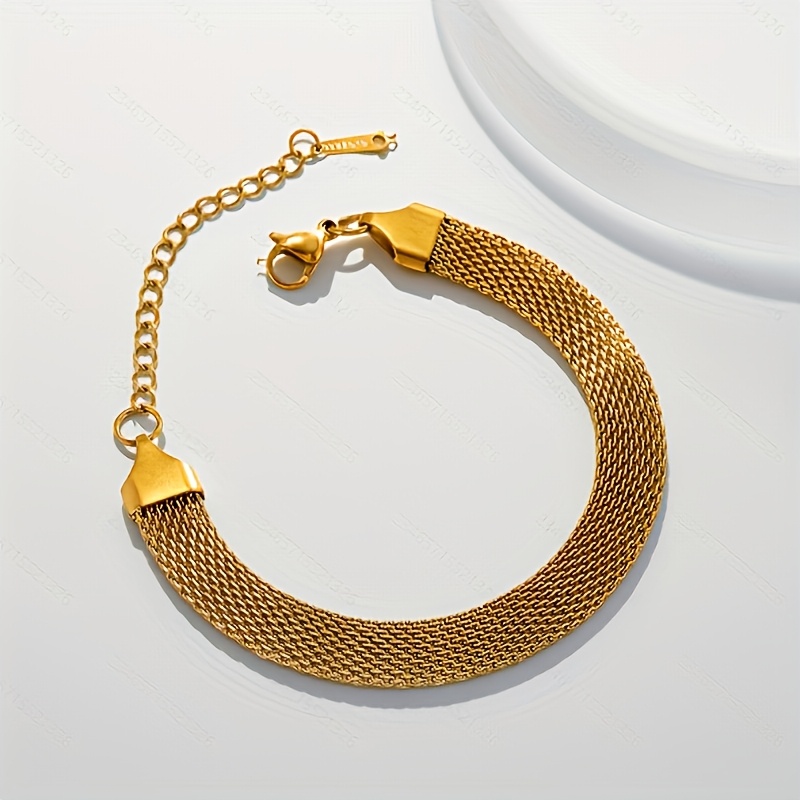 Fashionable 304 Stainless Stee - đánh giá và giá Mesh Strap Metal