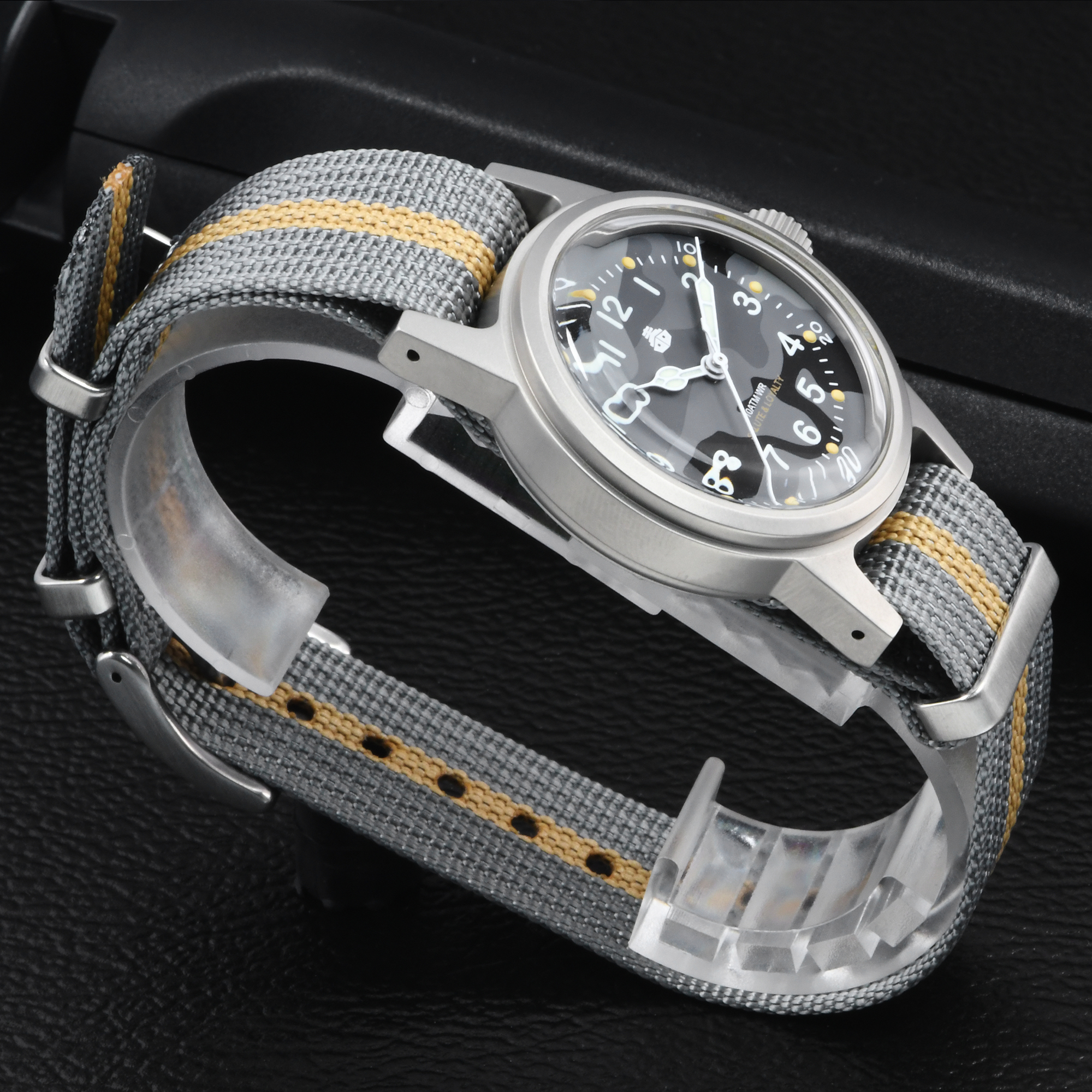 TEKAPO Replica World War II Re - đánh giá và giá Canvas Strap Watch