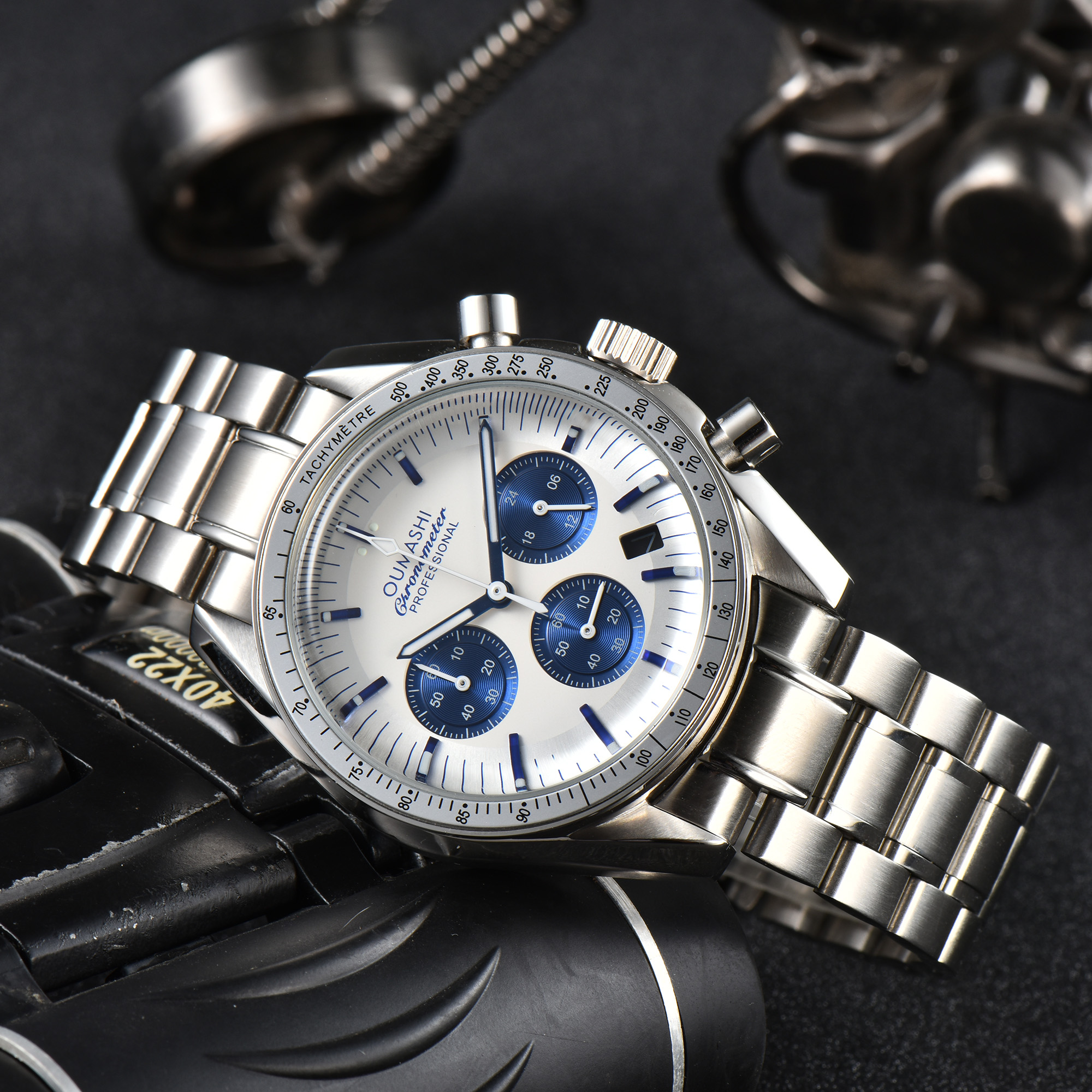 41mm Men's watch Stainless ste - đánh giá và giá Stainless Bracelet Diver