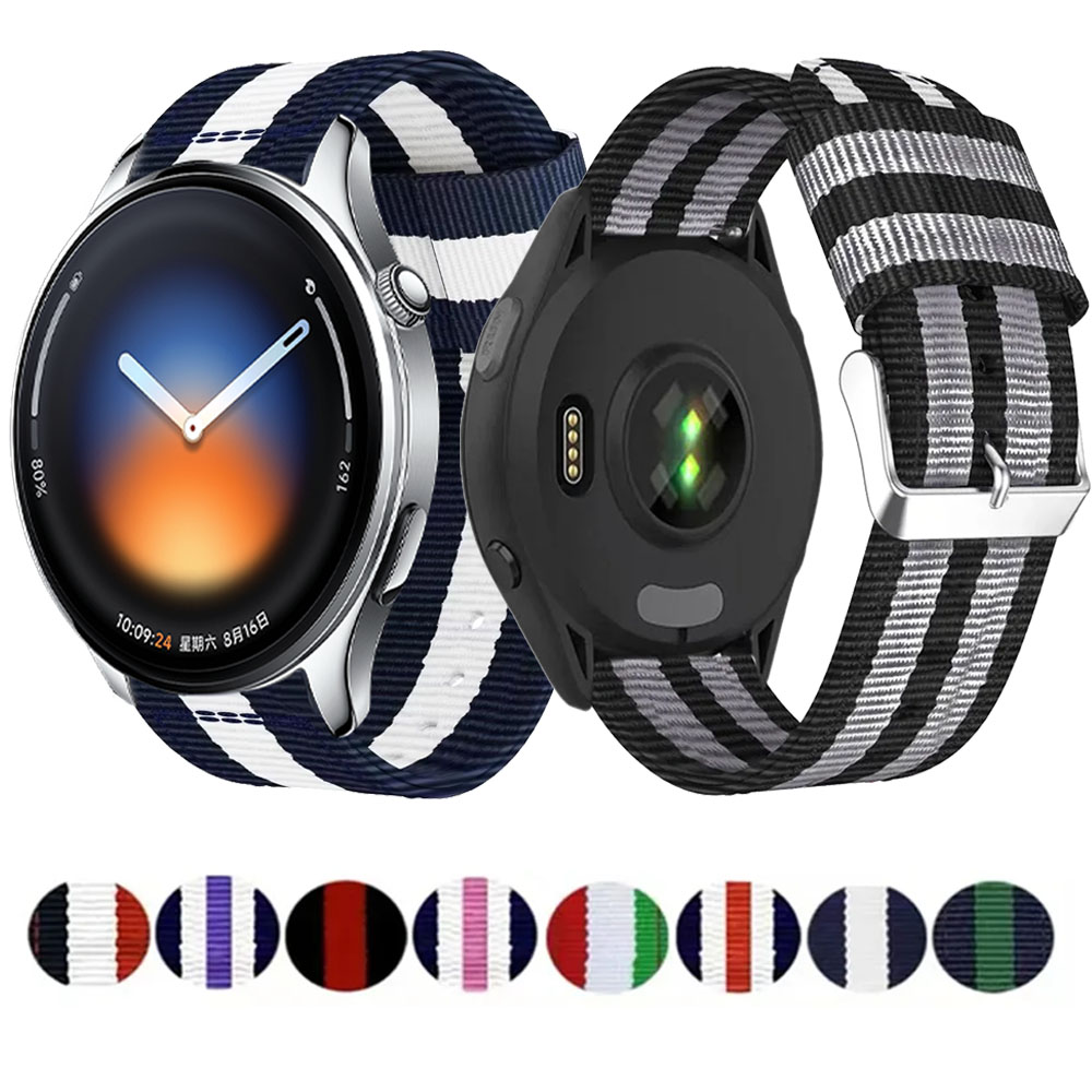 22/20mm Canvas Nylon Strap For - đánh giá và giá Canvas Strap Watch