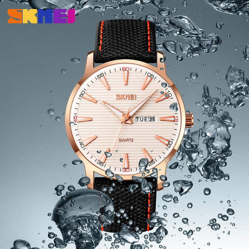 SKEMI Multifunctional Waterpro - đánh giá và giá Canvas Strap Watch