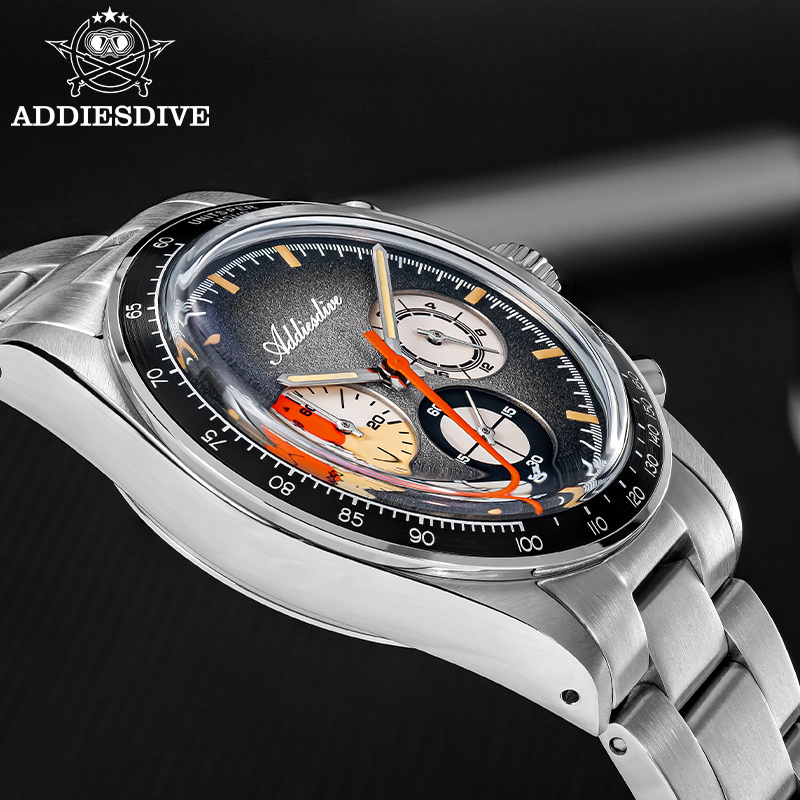 ADDIESDIVE 2026 NEW Chronograp - đánh giá và giá Tropic Strap Vintage