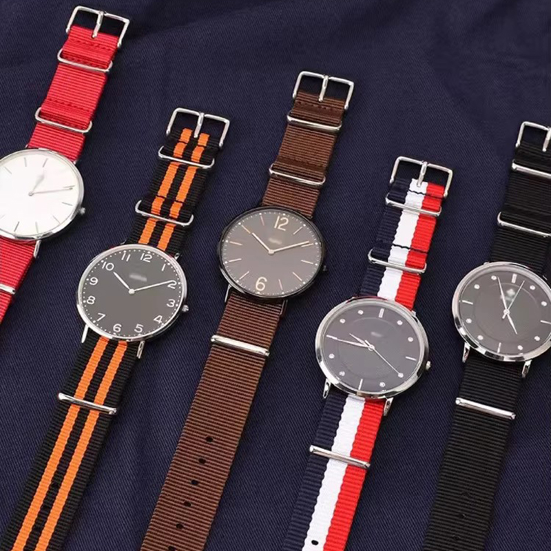 18/20/22/24mm Cambos Stripes S - đánh giá và giá Nato Strap Nylon