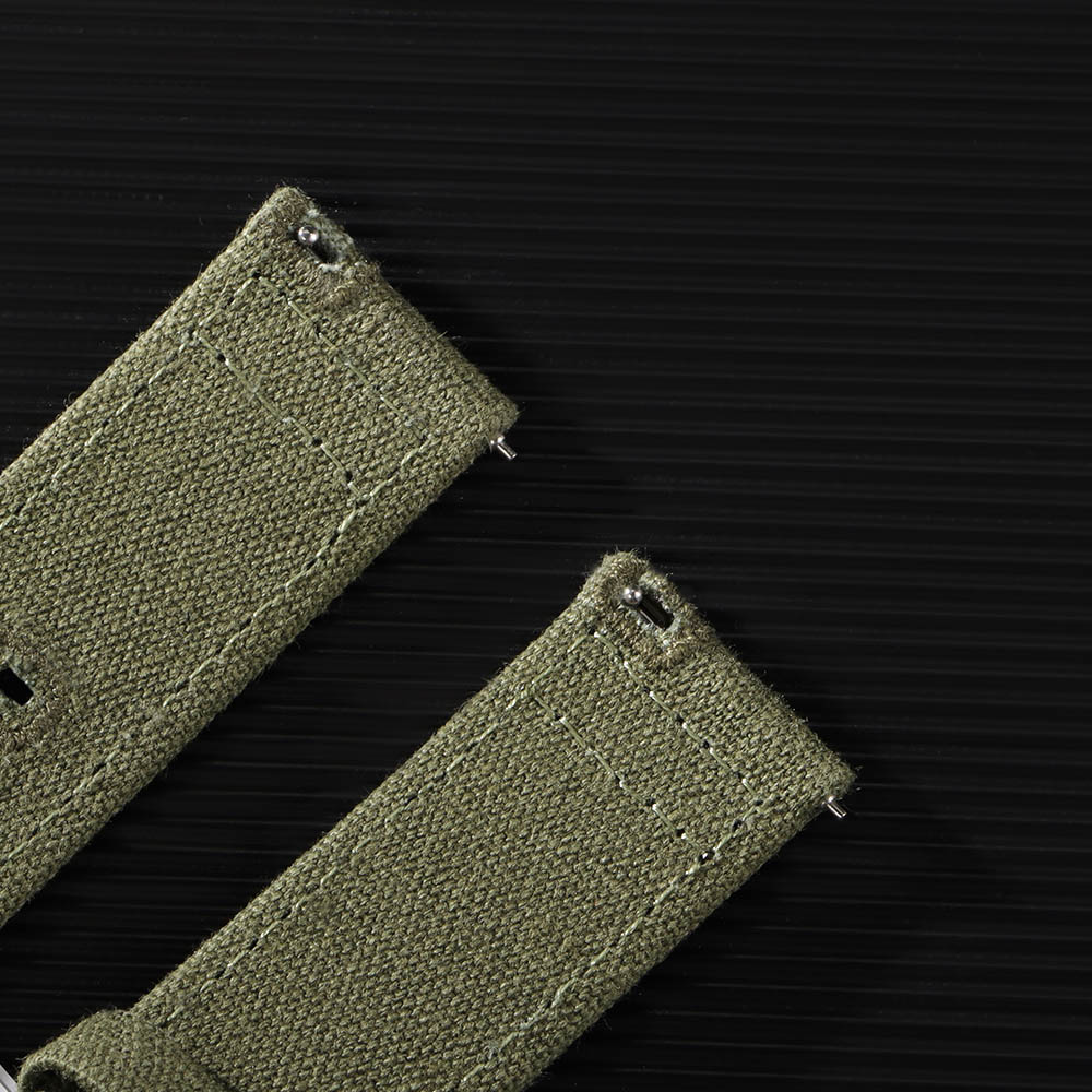 Nylon Woven Canvas Watch Band  - đánh giá và giá Canvas Strap Watch