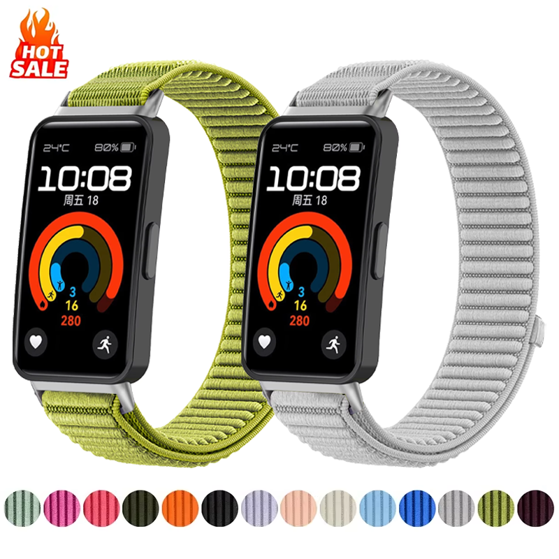 Nylon Loop Strap For Huawei Ba - đánh giá và giá Sport Loop Velcro