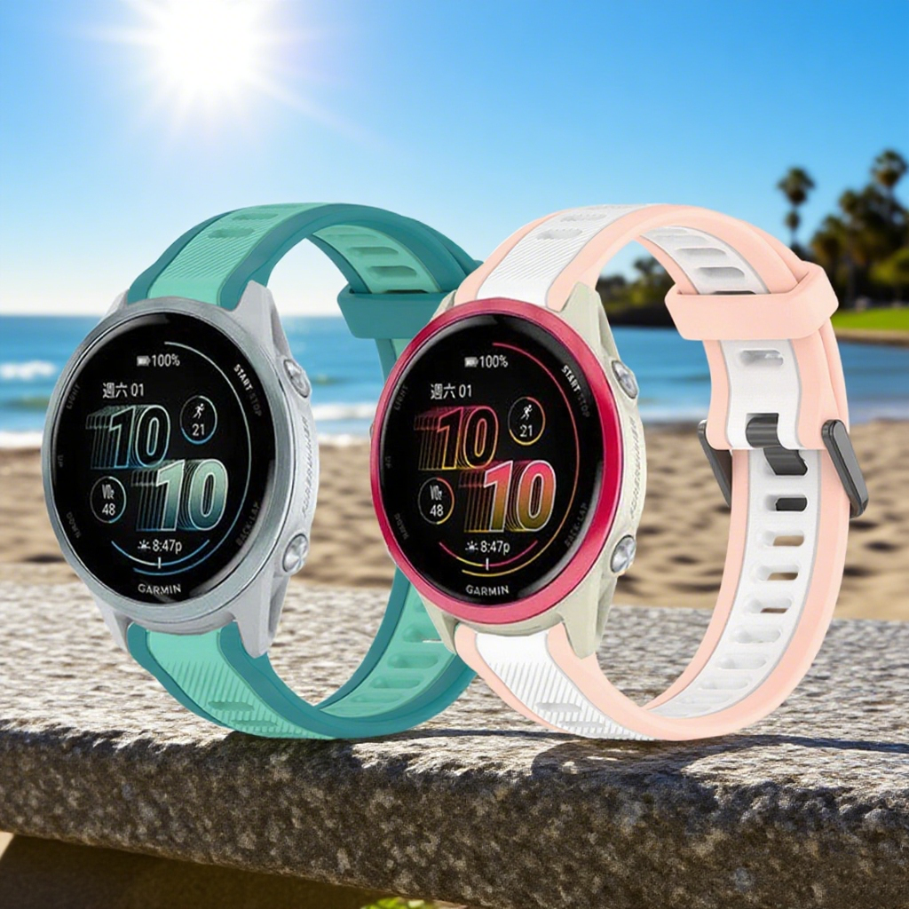 22mm 20mm 18mm Texture Silicon - đánh giá và giá Silicone Watch Band 22Mm