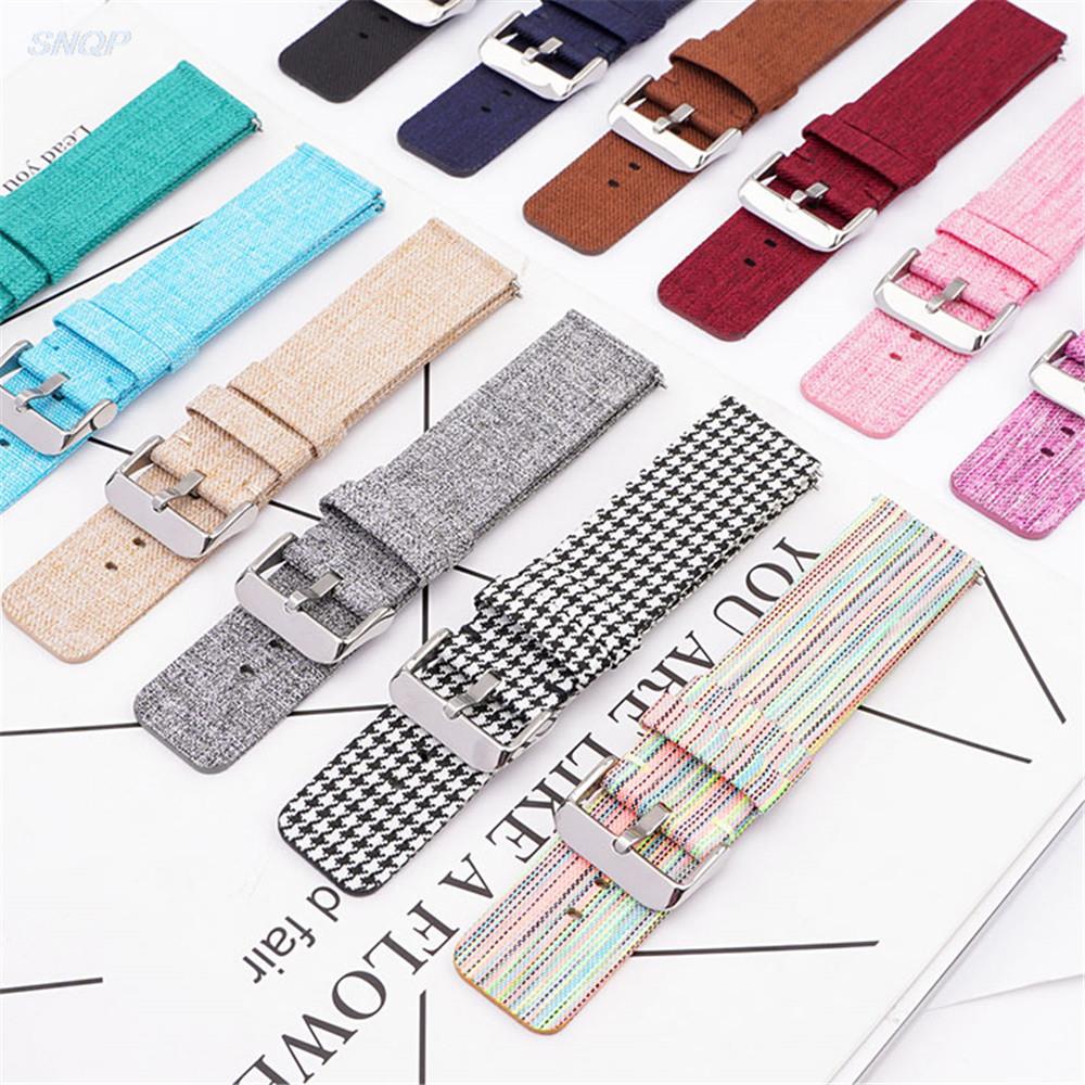 12mm 14mm 16mm 18mm 20mm 22mm  - đánh giá và giá Canvas Strap Watch