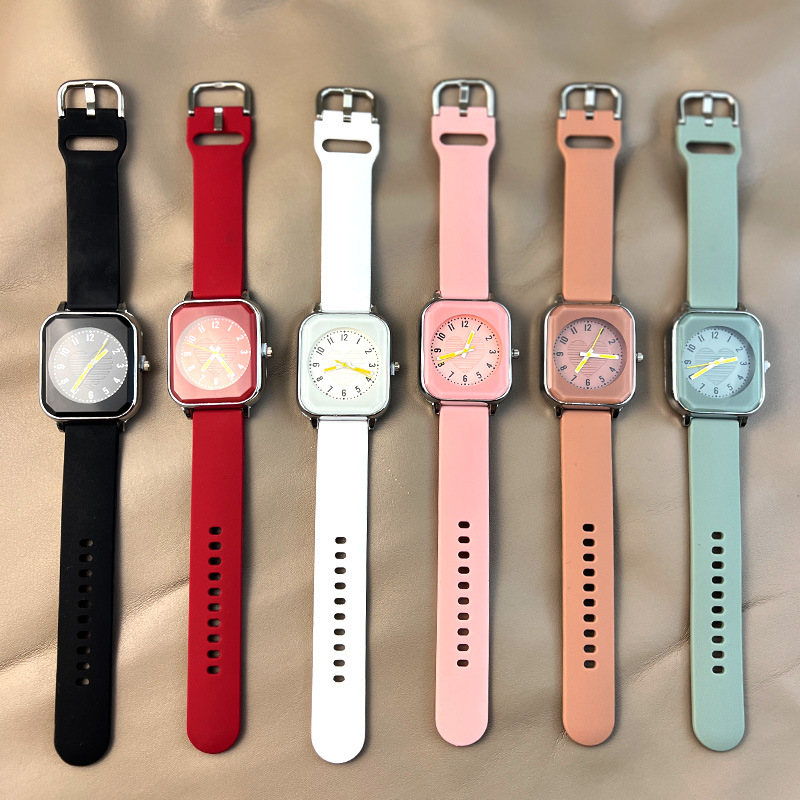 Fashion Minimalist Women Quart - đánh giá và giá Silicone Band Women