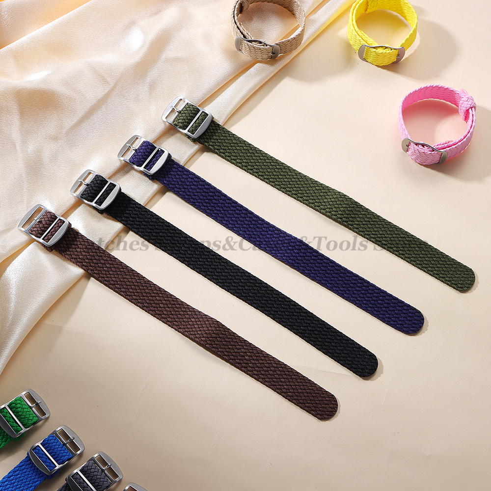 14mm 16mm 18mm 20mm 22mm Nylon - đánh giá và giá Perlon Strap Woven