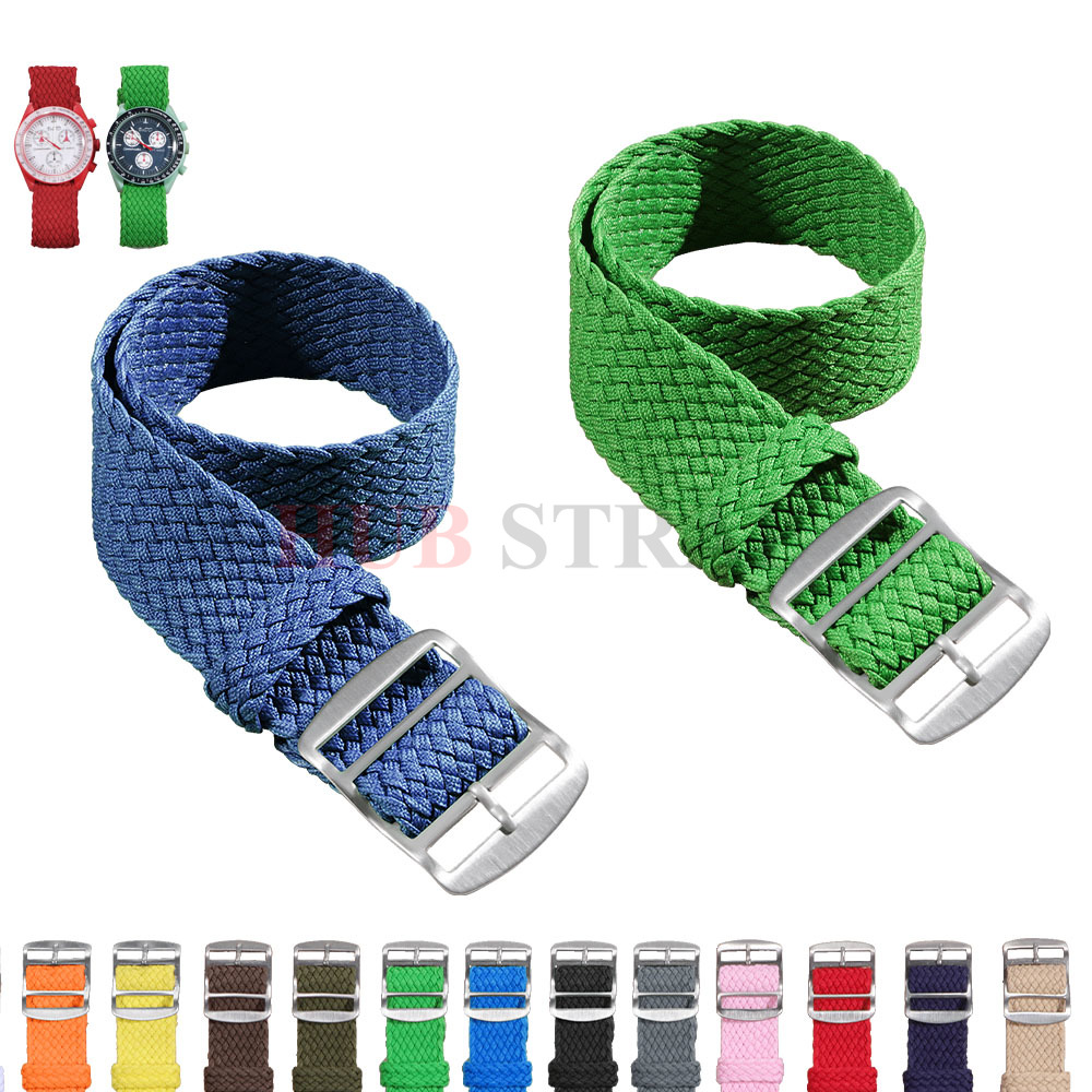 14mm 16mm 18mm 20mm 22mm Nylon - đánh giá và giá Perlon Strap Woven