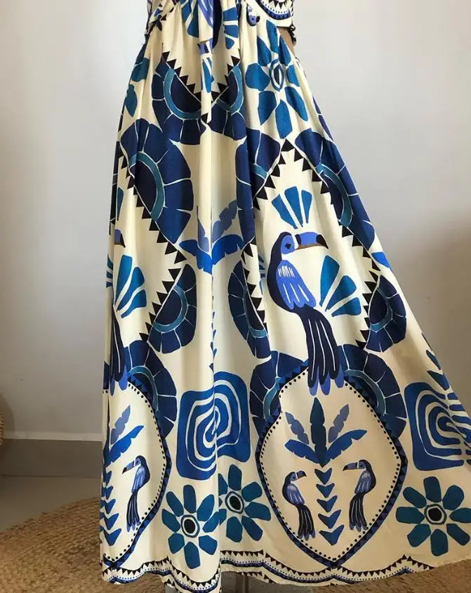 Summer Dress Woman  Vintage Tr - đánh giá và giá Tropic Strap Vintage