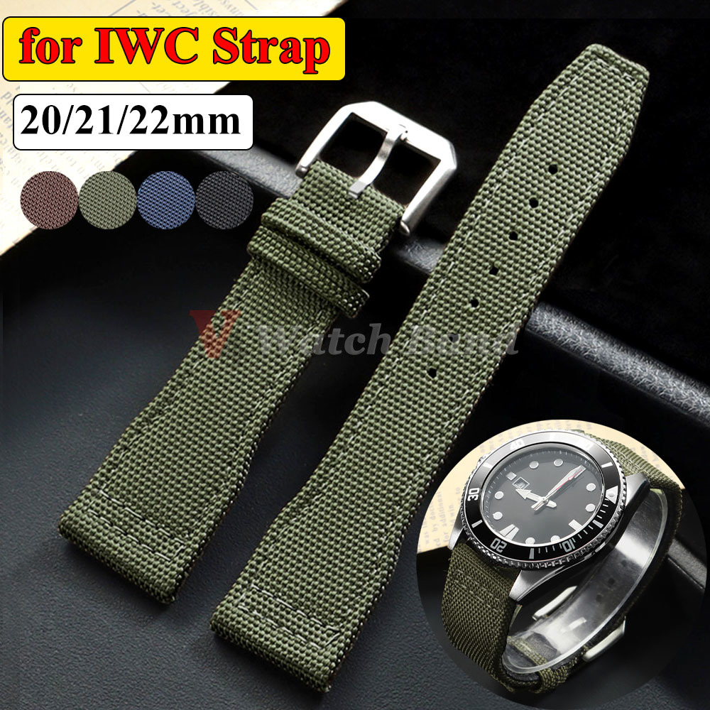 20mm 21mm 22mm Nylon Canvas Wa - đánh giá và giá Canvas Strap Watch
