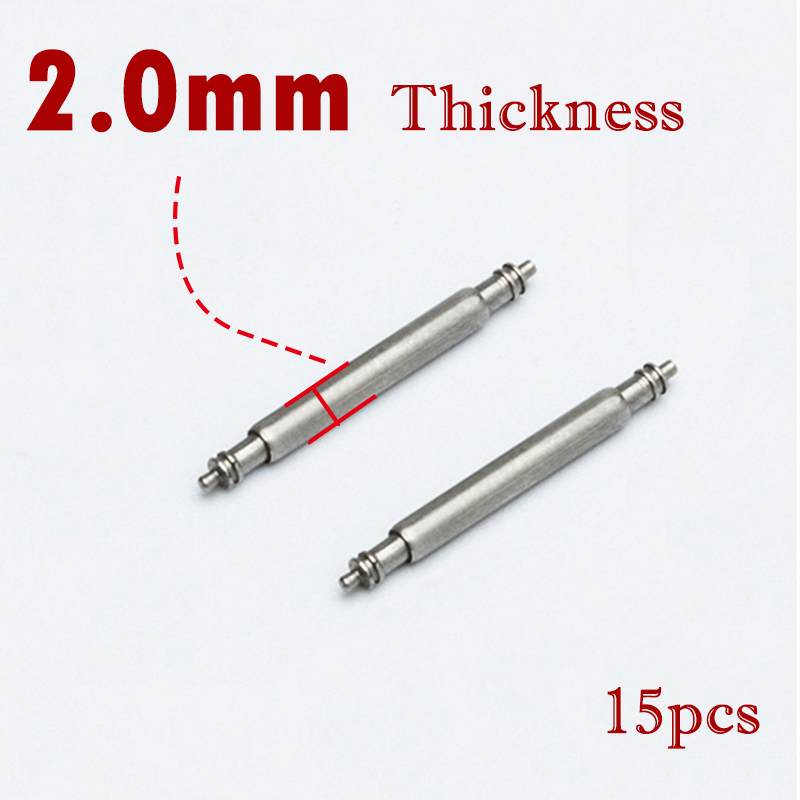 15pcs Watch Band Pin 2.0mm Dia - đánh giá và giá Spring Bar Tool Set
