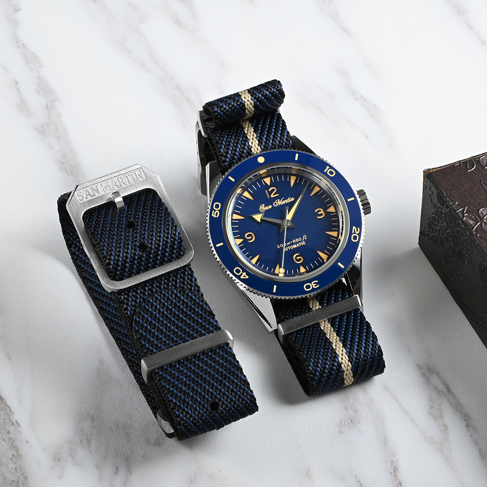 San Martin High Quality 20mm U - đánh giá và giá Nato Strap Nylon