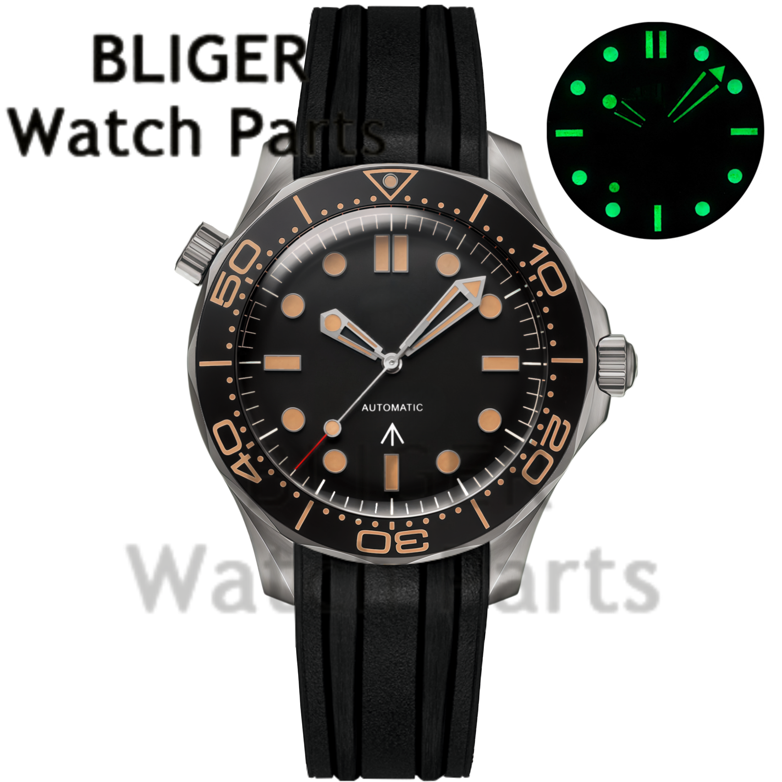 Customizable DIY 41mm Titanium - đánh giá và giá Stainless Bracelet Diver