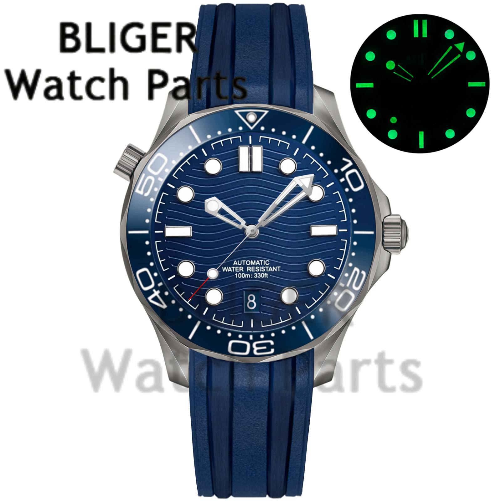 Customizable DIY 41mm Titanium - đánh giá và giá Stainless Bracelet Diver