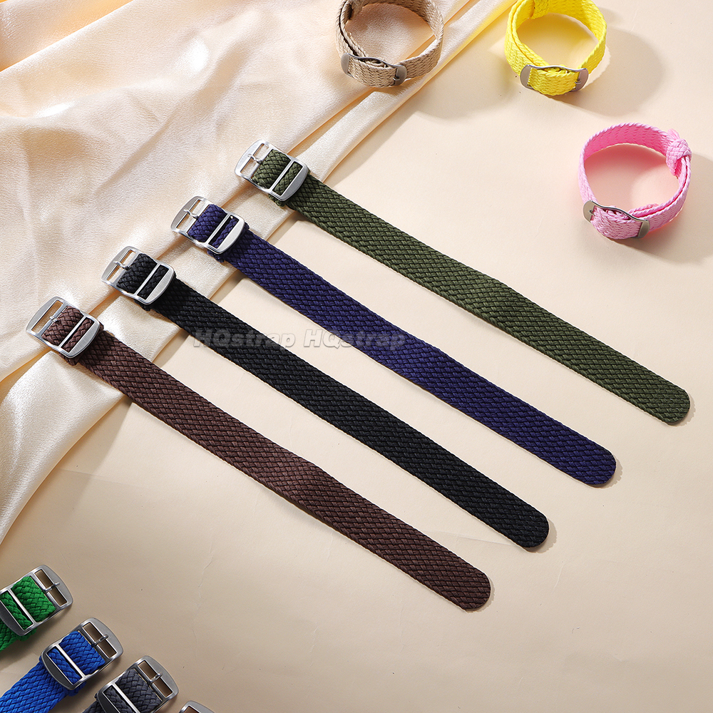 14mm 16mm 18mm 20mm 22mm Woven - đánh giá và giá Perlon Strap Woven
