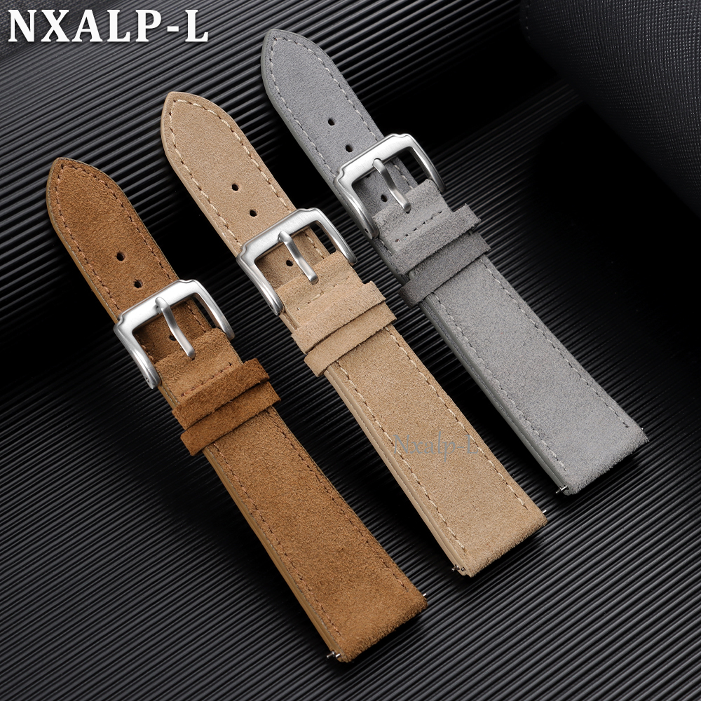 Vintage Suede Strap Soft Cowhi - đánh giá và giá Suede Strap Watch