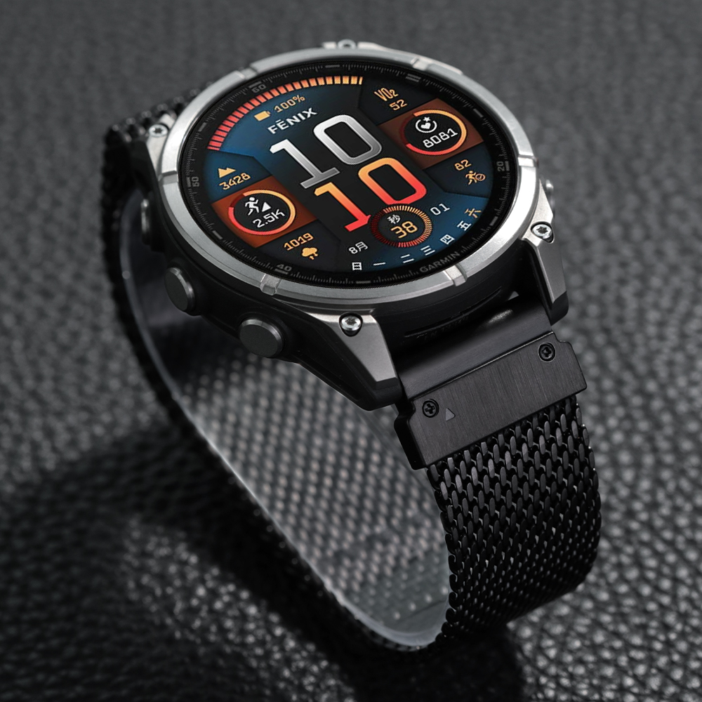 Quick Fit 22/26mm For Garmin F - đánh giá và giá Milanese Loop Magnetic