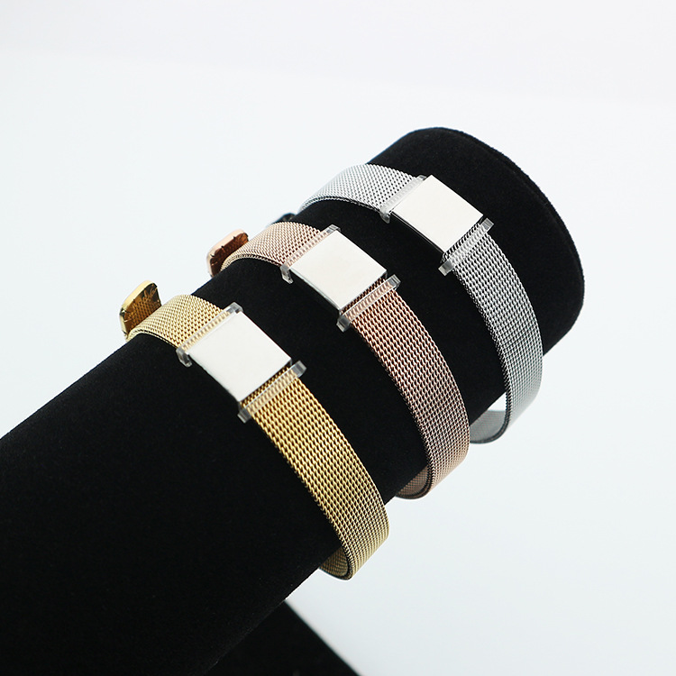 DINGLLY 10mm High Quality Stai - đánh giá và giá Mesh Strap Metal