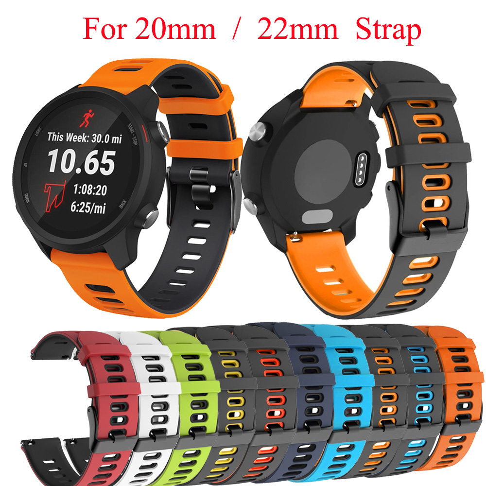 20 22mm Wrist Straps Band For  - đánh giá và giá Silicone Watch Band 22Mm