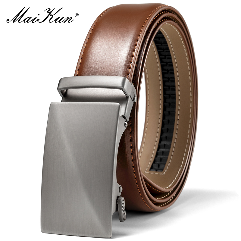 Maikun Brown Leather Ratchet B - đánh giá và giá Leather Strap Quick Release