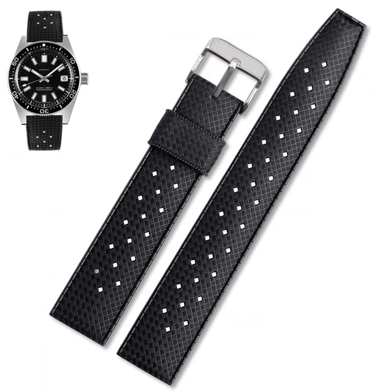 20mm 22mm Tropic Rubber Band f - đánh giá và giá Rubber Strap Diver