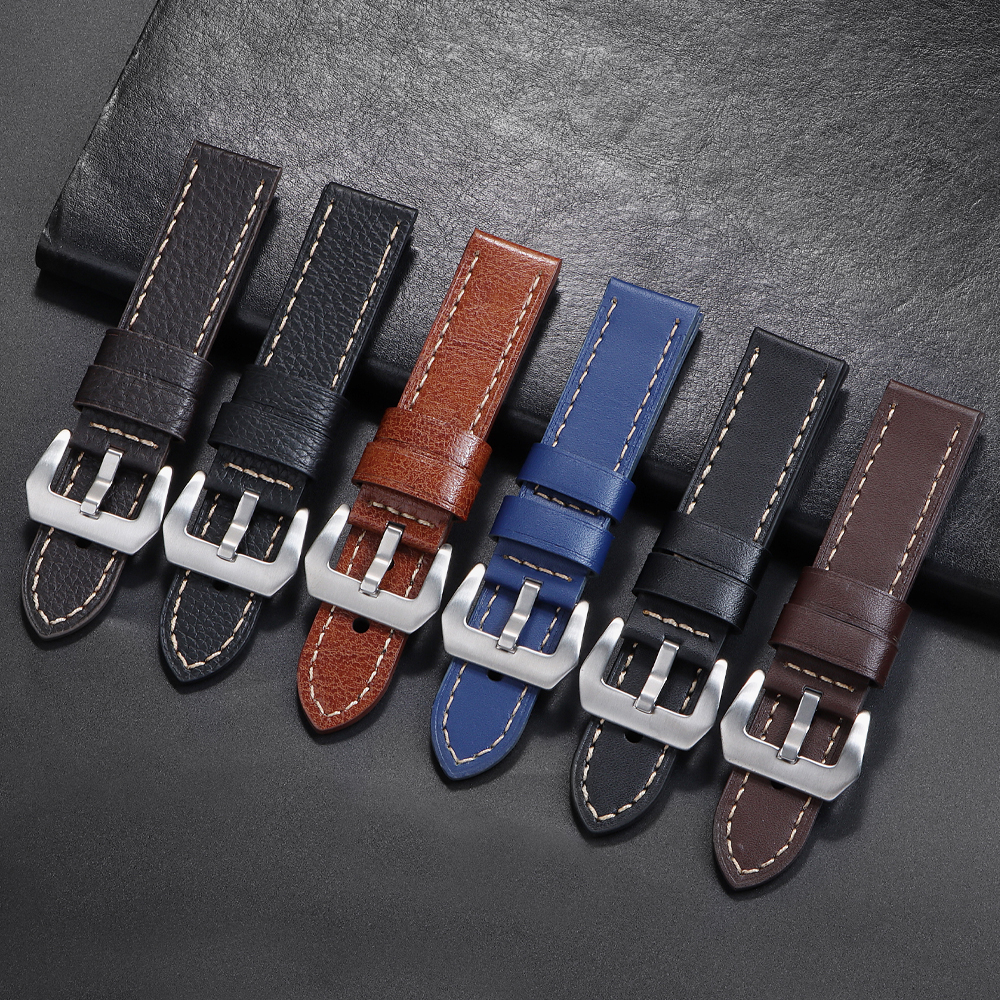 18mm 20mm 22mm 24mm Genuine Le - đánh giá và giá Suede Strap Watch