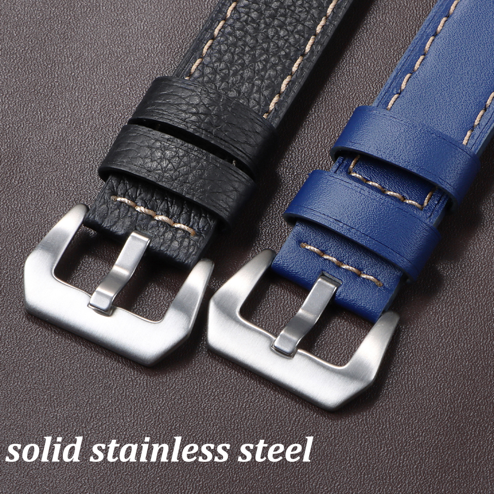 18mm 20mm 22mm 24mm Genuine Le - đánh giá và giá Suede Strap Watch