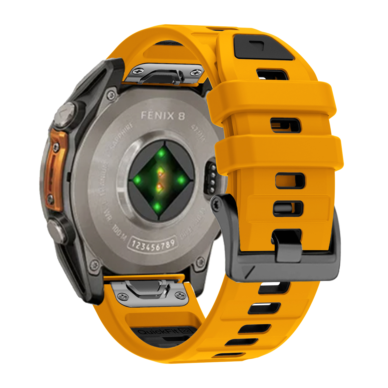 QuickFit 26mm 22mm Silicone Wa - đánh giá và giá Silicone Watch Band 22Mm