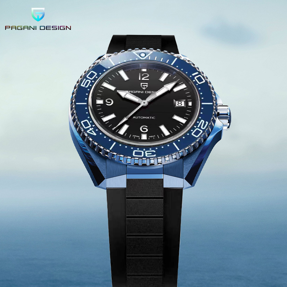 Pagani Design New Men's Mechan - đánh giá và giá Rubber Strap Diver