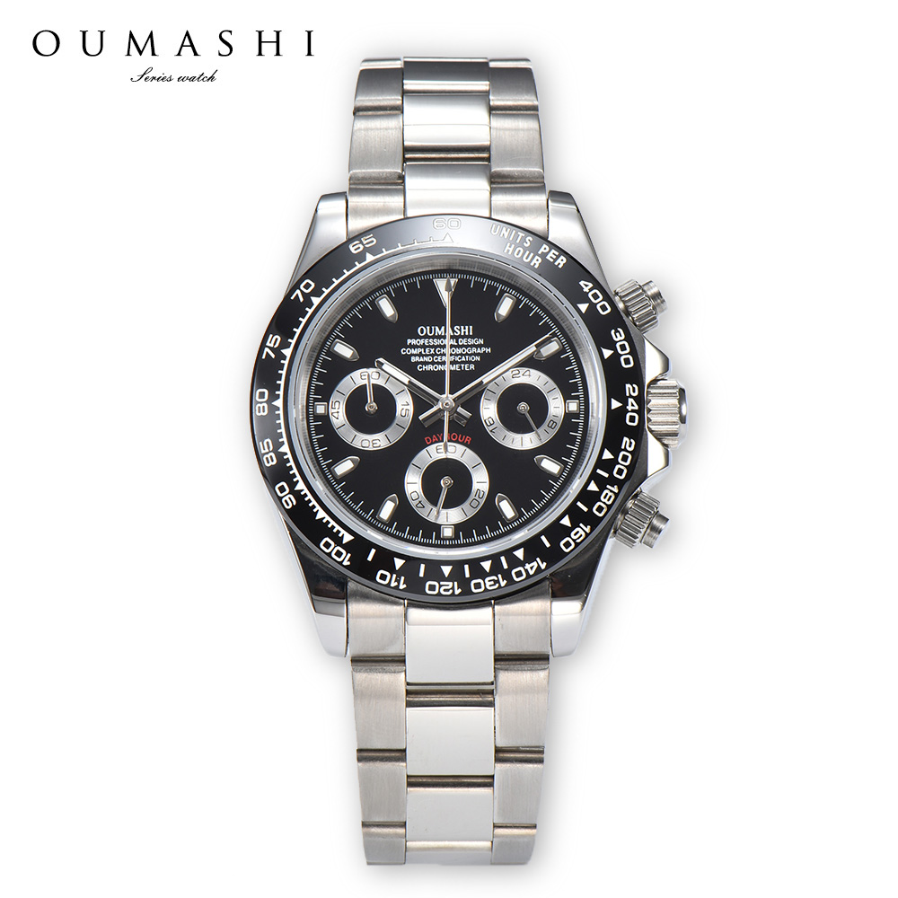 Men's watch VK63 Quartz moveme - đánh giá và giá Stainless Bracelet Diver