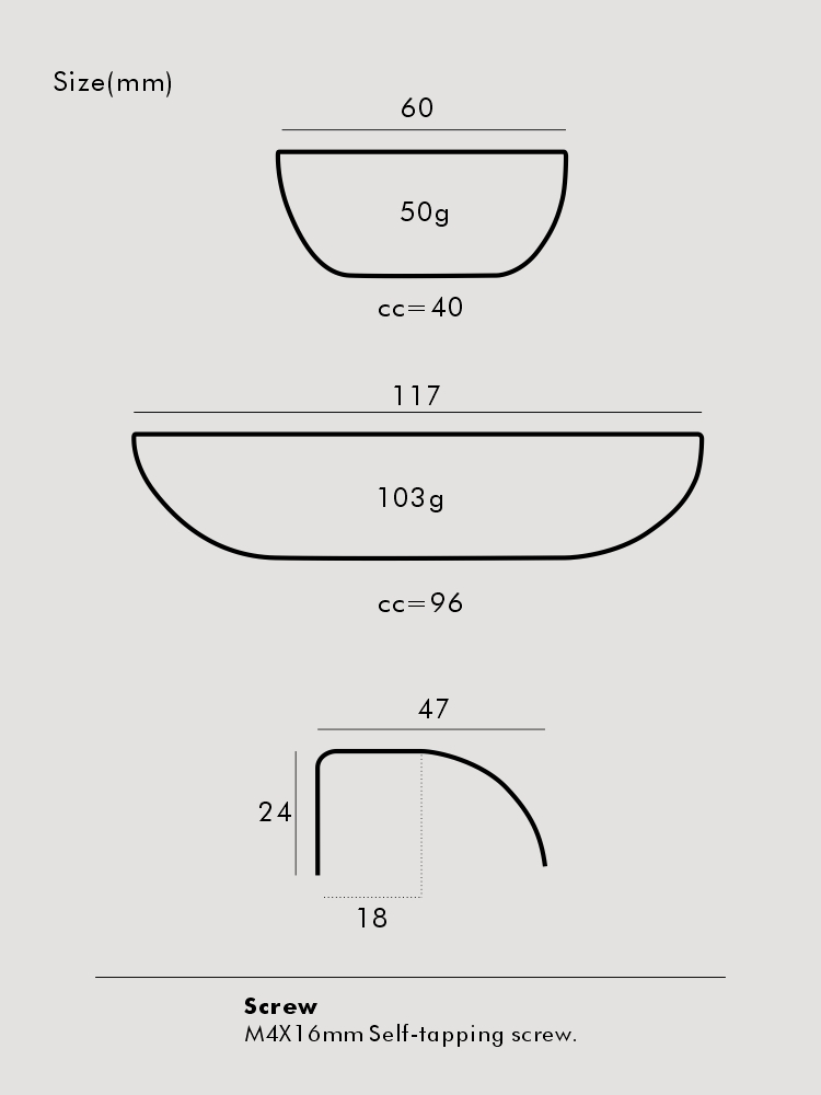 Nurlin Brass Fold Short Edge P - đánh giá và giá Curved Spring Bar
