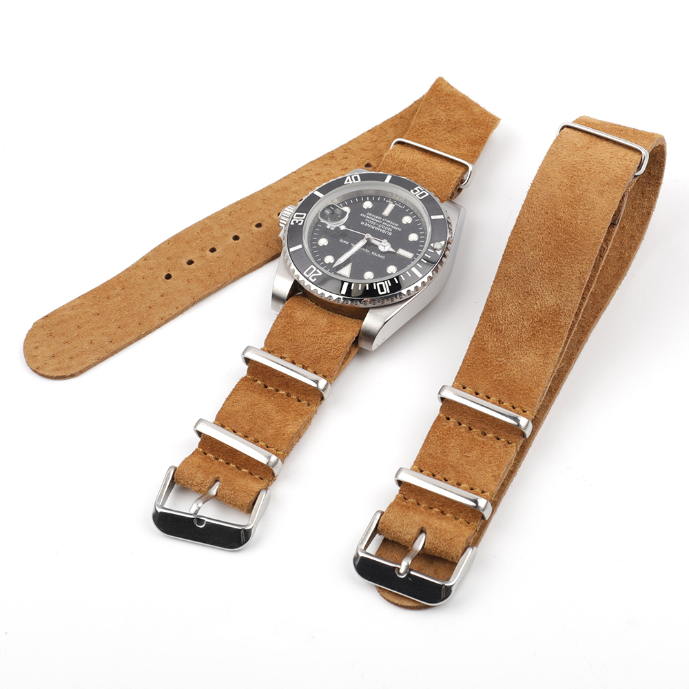 Soft Retro Suede Genuine Leath - đánh giá và giá Suede Strap Watch