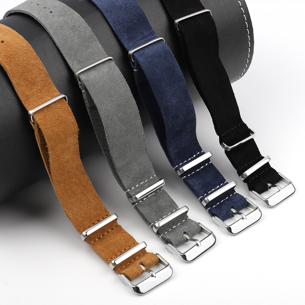 Soft Retro Suede Genuine Leath - đánh giá và giá Suede Strap Watch