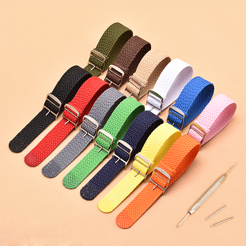Nylon Weave Watch Strap for Pe - đánh giá và giá Perlon Strap Woven