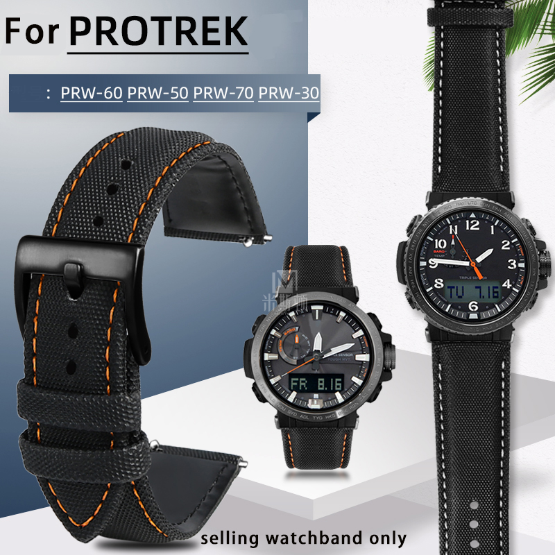 Canvas leather bottom watchban - đánh giá và giá Leather Strap Quick Release
