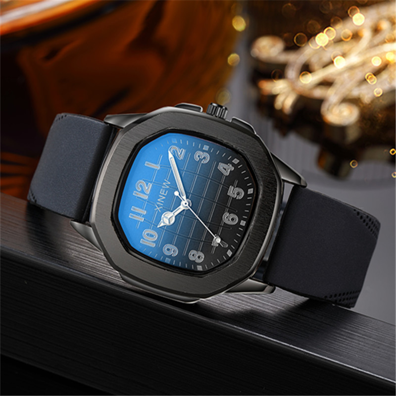 1pc / lot Original XINEW Brand - đánh giá và giá Leather Watch Band Men