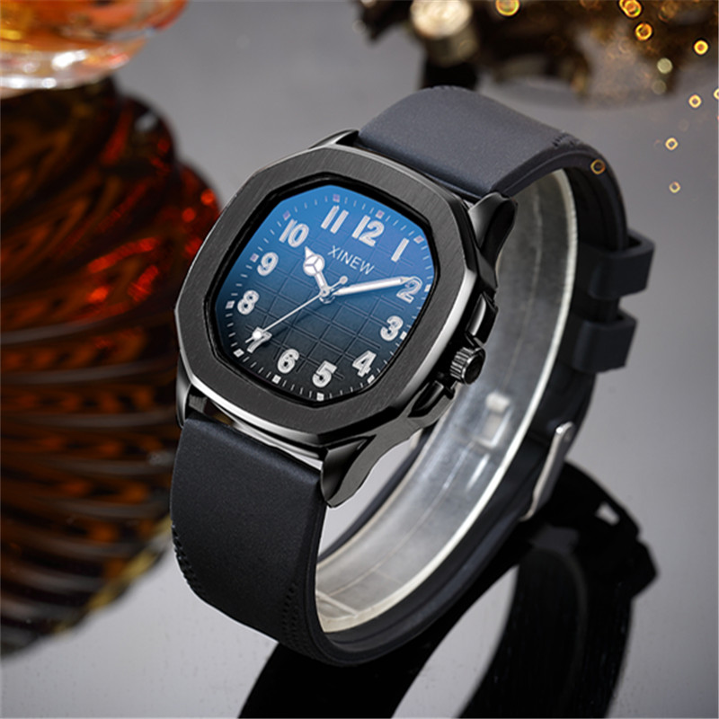 1pc / lot Original XINEW Brand - đánh giá và giá Leather Watch Band Men
