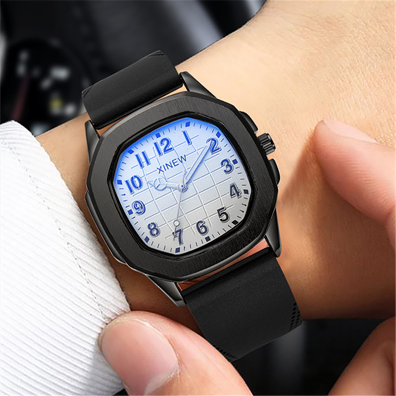 1pc / lot Original XINEW Brand - đánh giá và giá Leather Watch Band Men