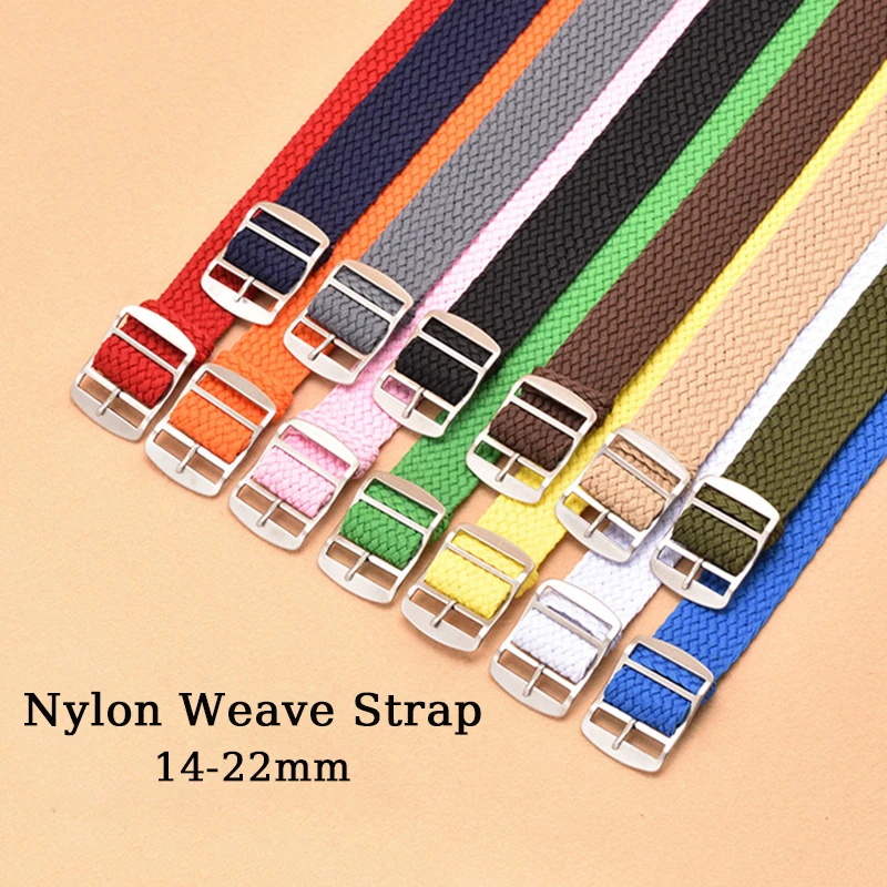 Nylon Strap 14mm 16mm 18mm 20m - đánh giá và giá Perlon Strap Woven