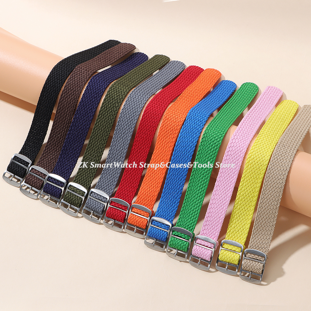 14mm 16mm 18mm 20mm 22mm Perlo - đánh giá và giá Perlon Strap Woven