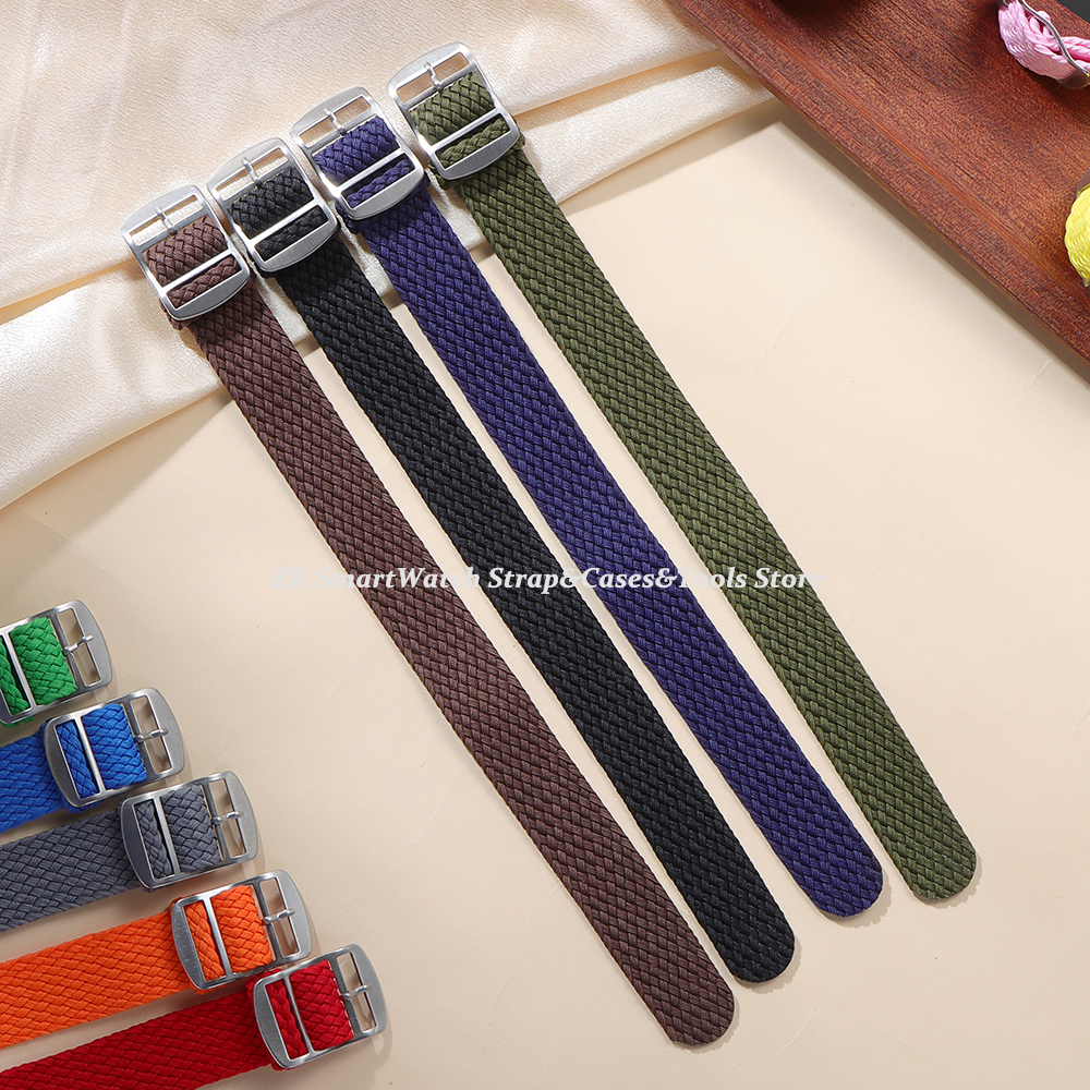 14mm 16mm 18mm 20mm 22mm Perlo - đánh giá và giá Perlon Strap Woven
