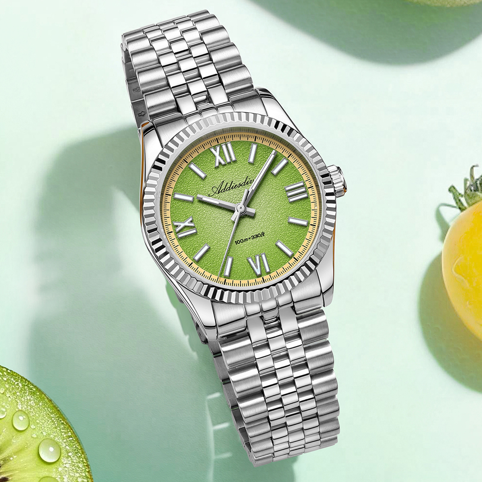 ADDIESDIVE Hight Quality Sapph - đánh giá và giá Stainless Bracelet Diver