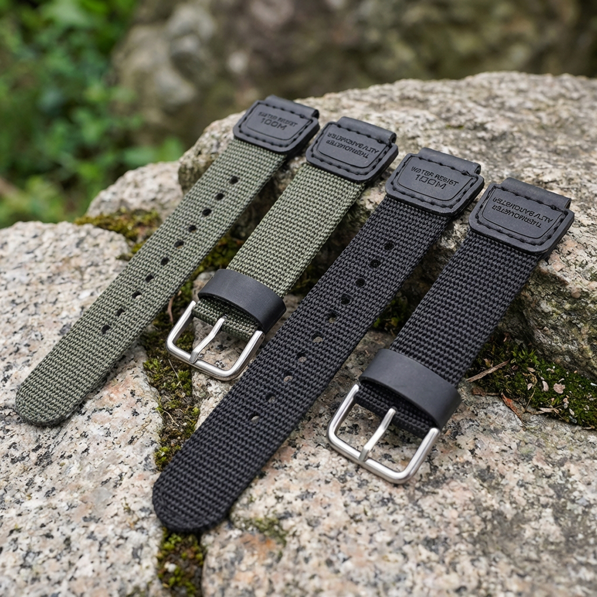 18mm Nylon Strap for Casio AE1 - đánh giá và giá Canvas Strap Watch