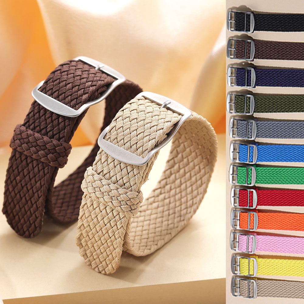 Nylon Woven Canvas Watch Band  - đánh giá và giá Perlon Strap Woven