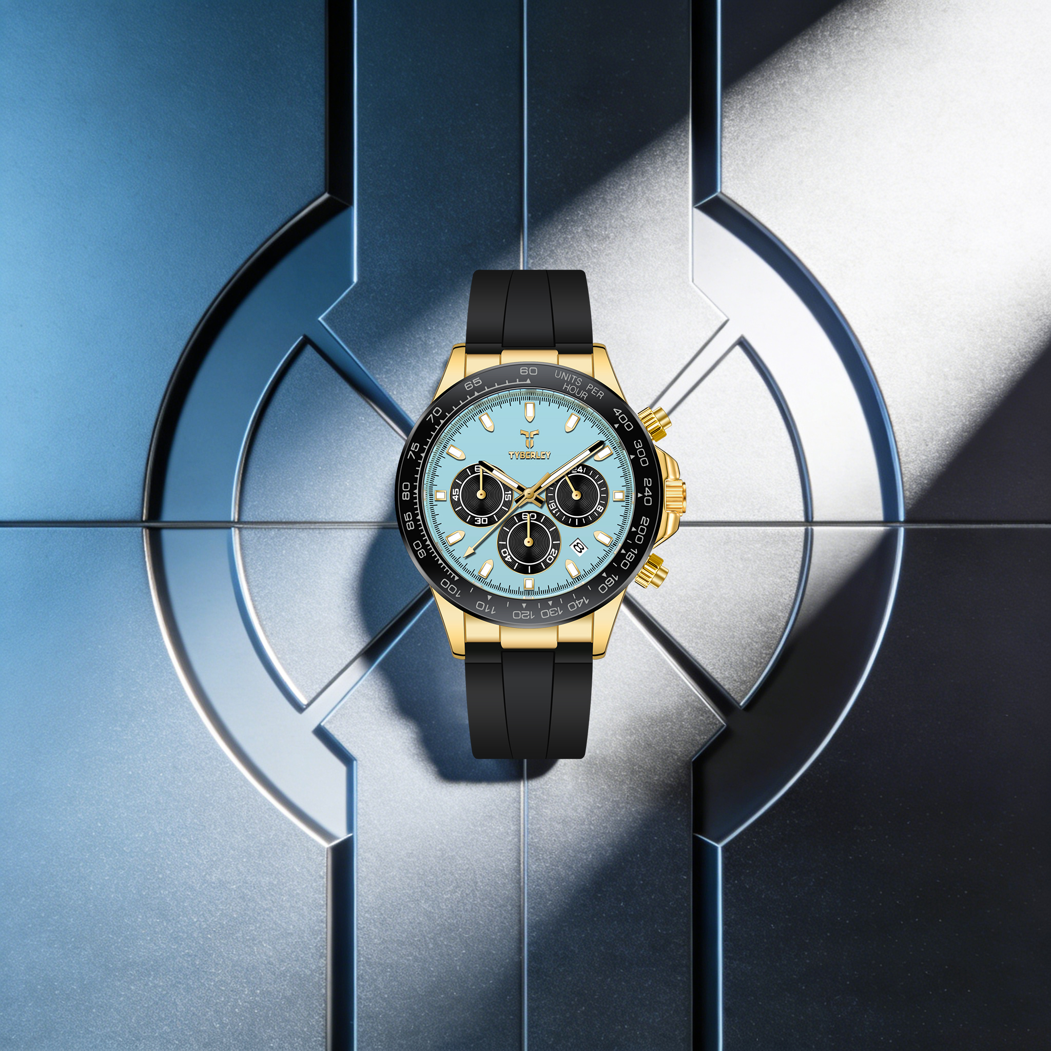 TYBERLEY Sophisticated Eleganc - đánh giá và giá Rubber Strap Diver