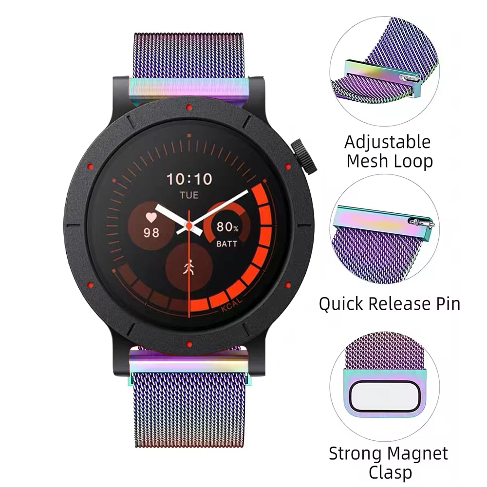 20/22mm Metal Milanese Loop Ba - đánh giá và giá Milanese Loop Magnetic