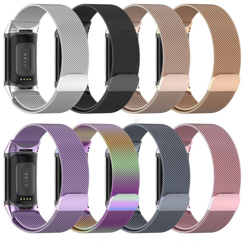 Metal Band For Fitbit Charge 5 - đánh giá và giá Mesh Strap Metal