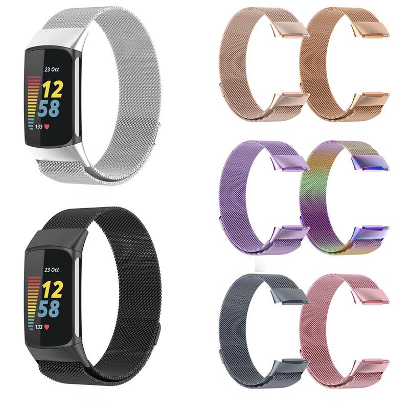 Metal Band For Fitbit Charge 5 - đánh giá và giá Mesh Strap Metal